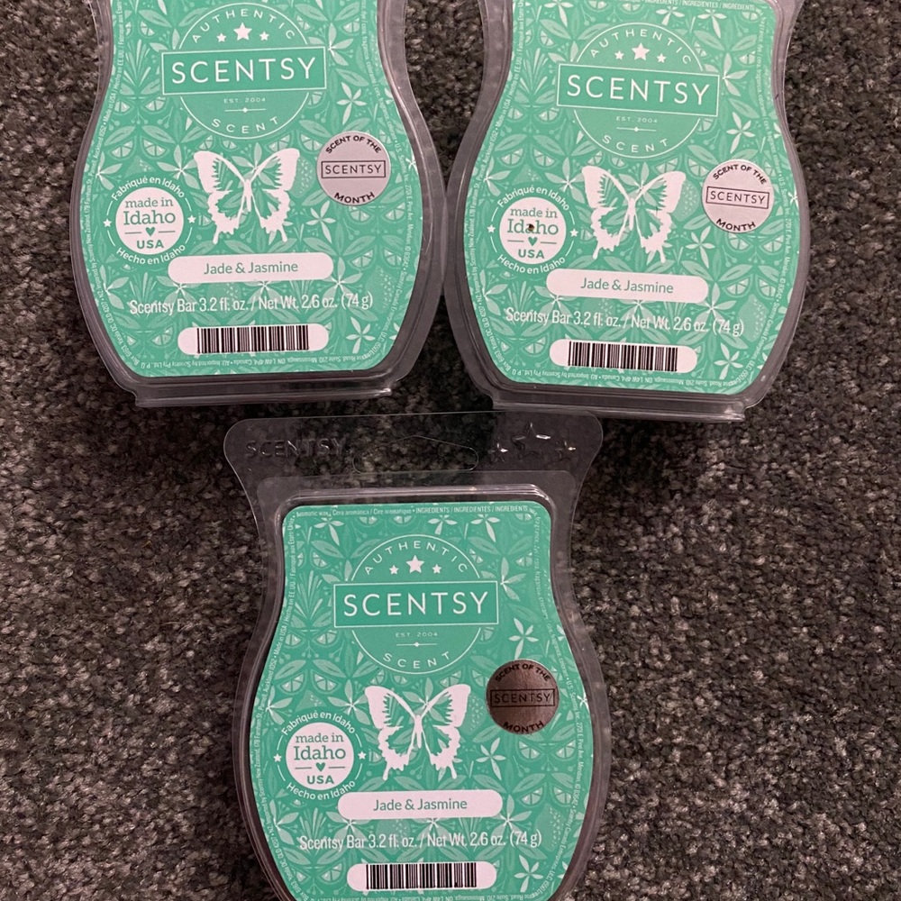 Jade and jasmine new scentsy bars 3 bundle